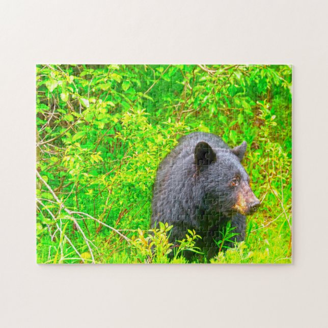 Puzzle Osos Brown canadienses. (Horizontal)