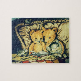 Puzzle Osos de peluche leyendo
