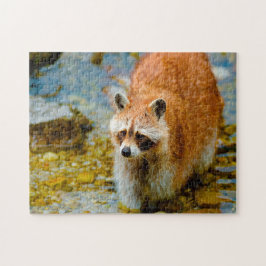 Puzzle Osos Mapaches.