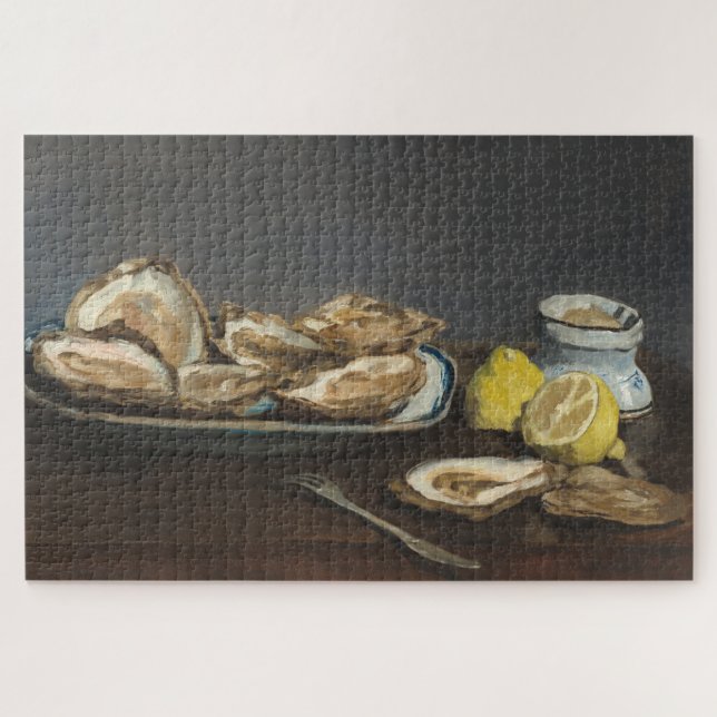 Puzzle Ostras (por Edouard Manet) (Horizontal)