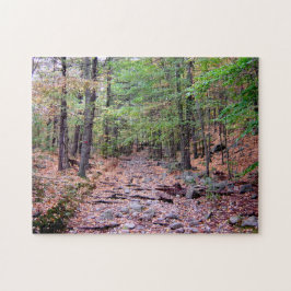 Puzzle Otoño en Blue Hills Reserva Red Dot Trail