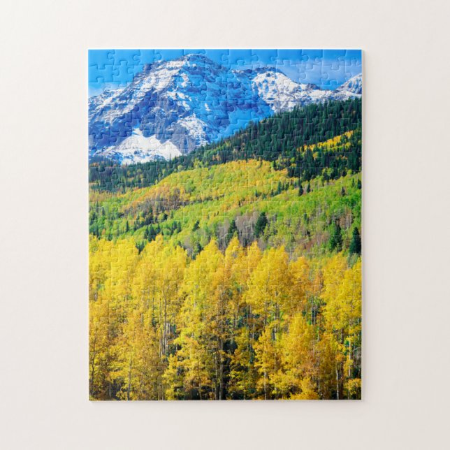 Puzzle Otoño en las Rocosas (Vertical)