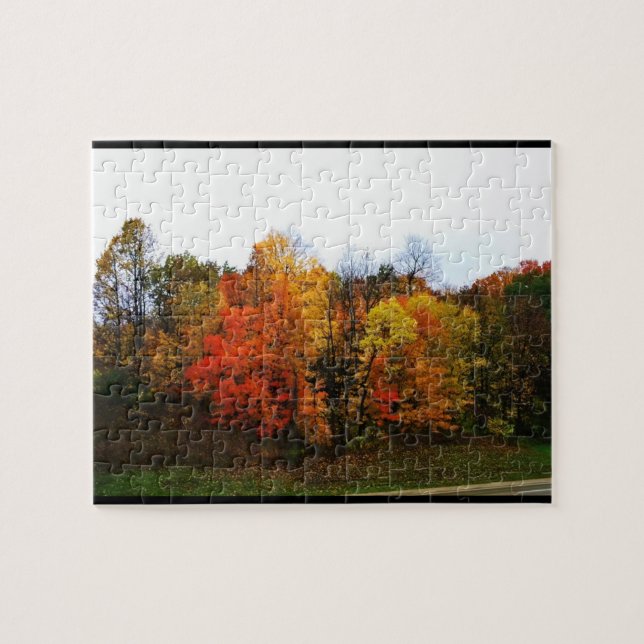 Puzzle Otoño en West Bend, Wisconsin (Horizontal)