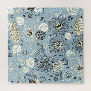 Puzzle Otoño floral: Elegante diseño estacional