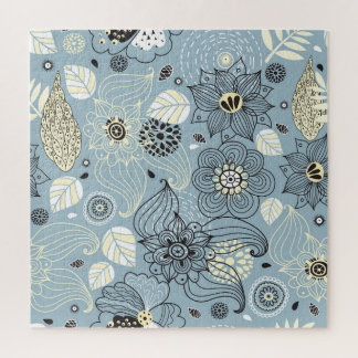 Puzzle Otoño floral: Elegante diseño estacional