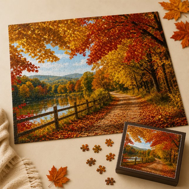 Puzzle Otoño Vibrante  (Subido por el creador)