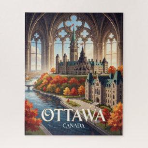 Puzzle Ottawa Ontario Capital Histórica