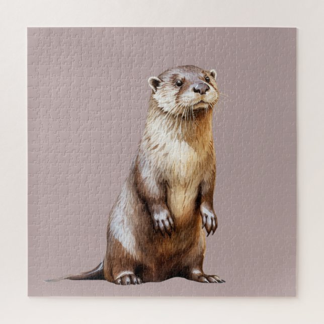Puzzle Otter (Vertical)