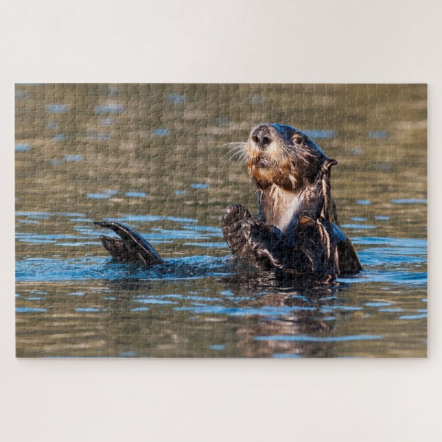 Puzzle Otter marino Sunny (Horizontal)