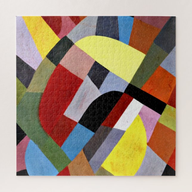 Puzzle Otto Freundlich - Composición abstracta (Vertical)