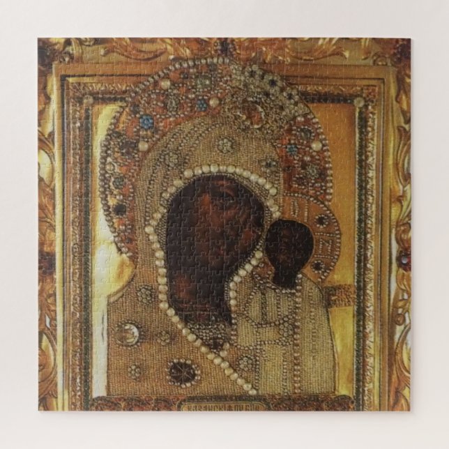 Puzzle Our Lady of Kazan (Vertical)