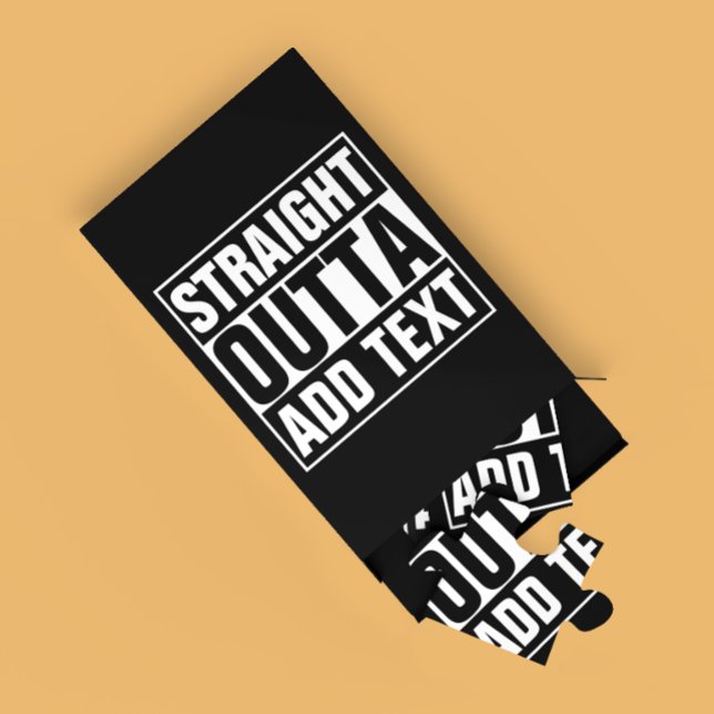 Puzzle OUTTA DIRECTA - agrega tu texto aquí/crea el propi (Subido por el creador)