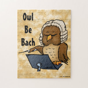 Puzzle Owl Be Bach