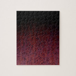 Puzzle Óxido de metal rojo marrón negro Ombre