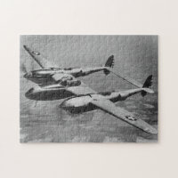 P-38 Fotografía de aviación de la guerra relámpago