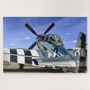 Puzzle P-51 Poster de Mustang