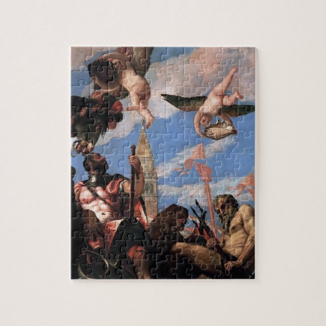 Puzzle Pablo Veronese- Marte y Neptuno (Vertical)