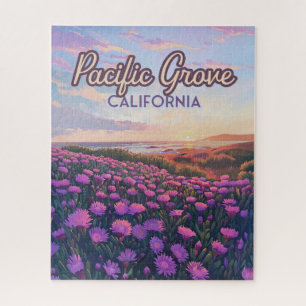 Puzzle Pacific Grove California Monterey Magic Purple