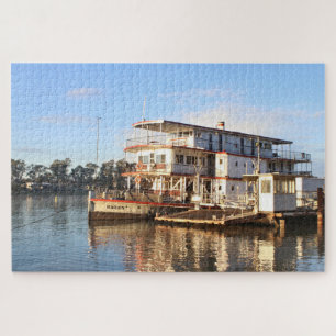 Puzzle Paddlesteamer, madrugada, Mannum