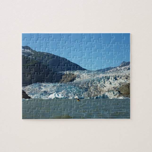 Puzzle Paddling en el glaciar Mendenhall (Horizontal)