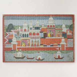 Puzzle Página de manuscritos de Bhagavata Purana Rukimi K