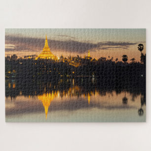 Puzzle Pagoda Shwedagon, Myanmar, Yangon