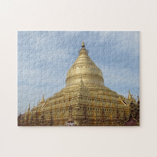 Puzzle Pagoda Shwedagon Rangún Myanmar (Horizontal)