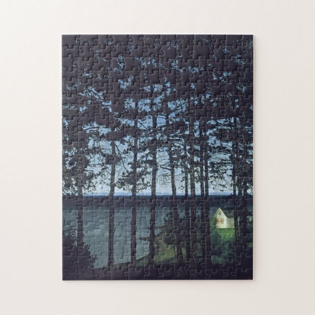 Puzzle Paintaje de Sohlberg Fishermans Cottage (Vertical)