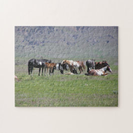 puzzle - Painted Horses