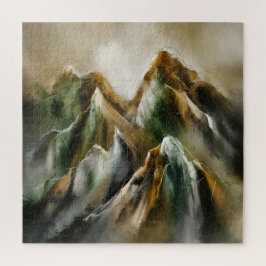 Puzzle Painted Mountains 
