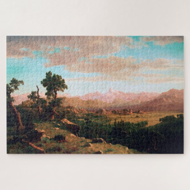 Puzzle País del Río Eólico, Albert Bierstadt (Horizontal)