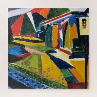 Puzzle Paisaje Abstracto (1915–1916) - Henry Lyman Sayen