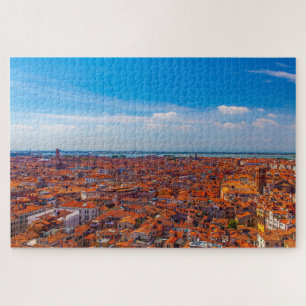 Puzzle Paisaje aéreo panorámico de Venecia, Italia
