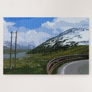 Puzzle Paisaje alpino