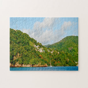 Puzzle Paisaje caribeño de Granada.