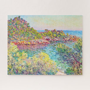 Puzzle Paisaje cerca de Monte Carlo (por Claude Monet)