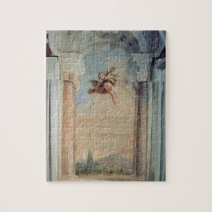 Puzzle Paisaje con el Cupid, del "Foresteria" (huésped