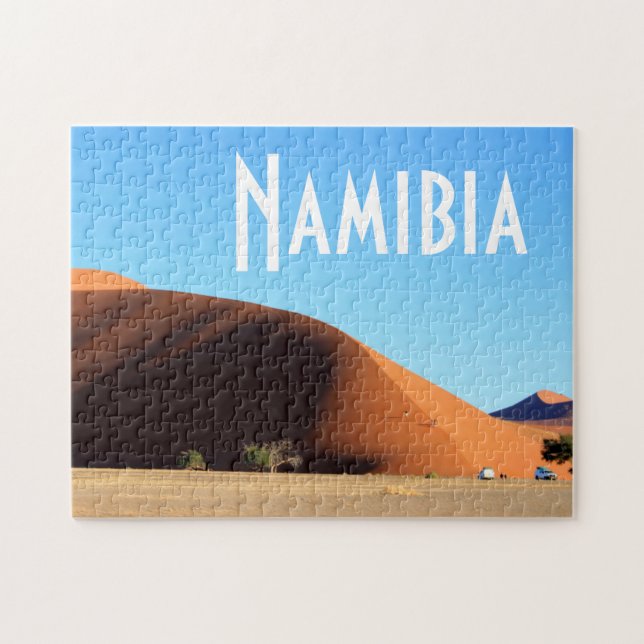 Puzzle Paisaje de dunas de arena de Namibia (Horizontal)