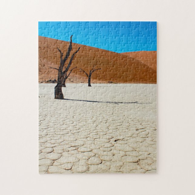 Puzzle Paisaje de dunas de arena de Namibia Sossusvlei (Vertical)