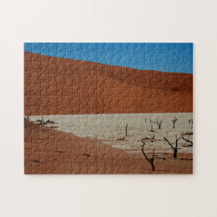 Puzzle Paisaje de dunas de arena de Namibia Sossusvlei