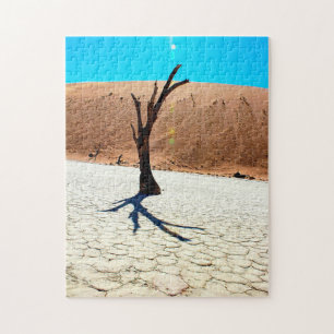 Puzzle Paisaje de dunas de arena de Namibia Sossusvlei