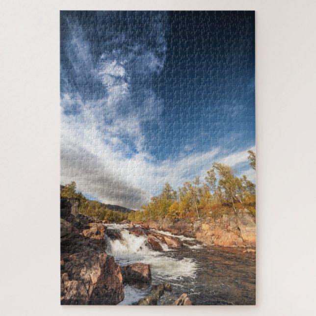 Puzzle Paisaje de Escandinavia (Vertical)