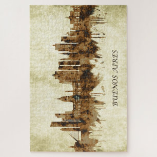 Puzzle Paisaje de la Ciudad Argentina de Buenos Aires