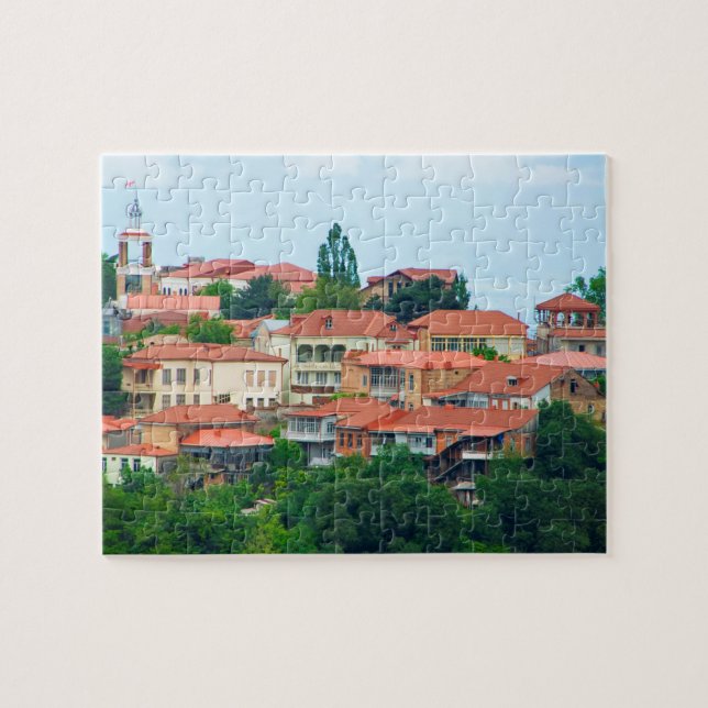 Puzzle Paisaje de la ciudad de Georgia (Horizontal)