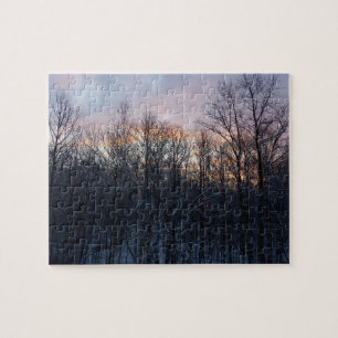 Puzzle Paisaje de la Naturaleza del Sol Invierno I Pastel