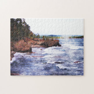 Puzzle Paisaje de la península superior