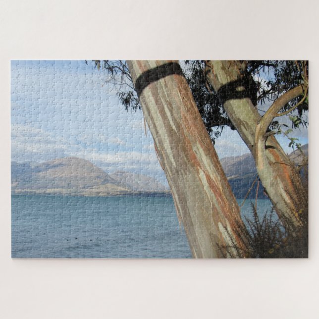 Puzzle paisaje de lago wakatipu (Horizontal)