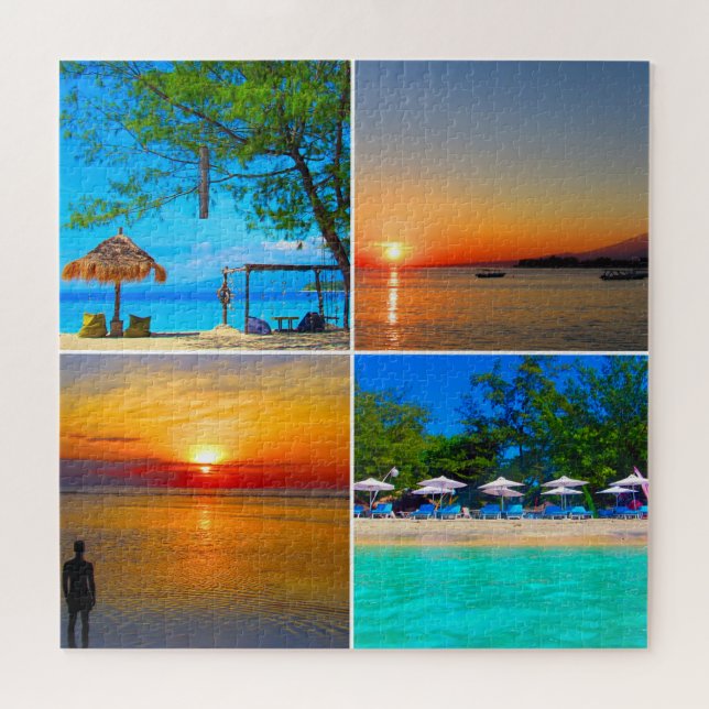 Puzzle paisaje de las islas gili (Horizontal)
