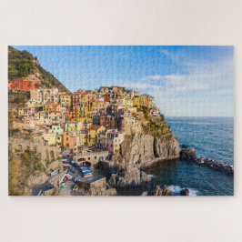 Puzzle Paisaje de Manarola, Cinque Terre, Italia