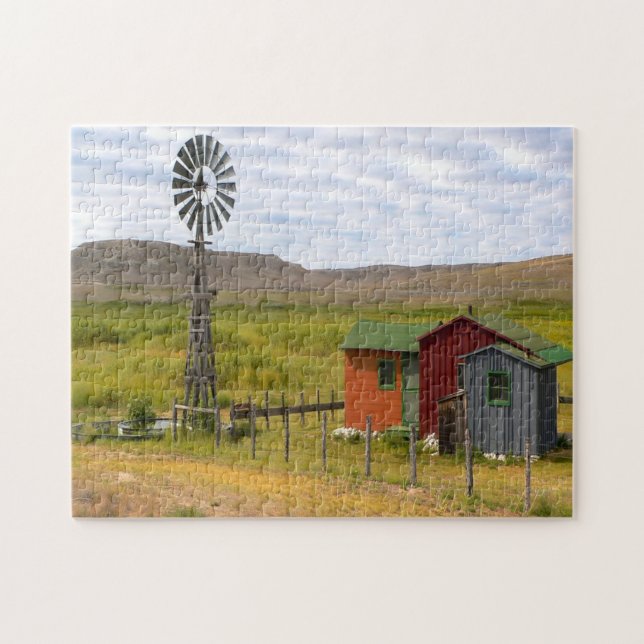 Puzzle Paisaje de Nebraska. (Horizontal)